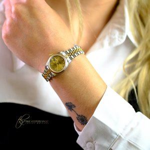 Rolex Datejust Factory Diamond Dial Box & Papers